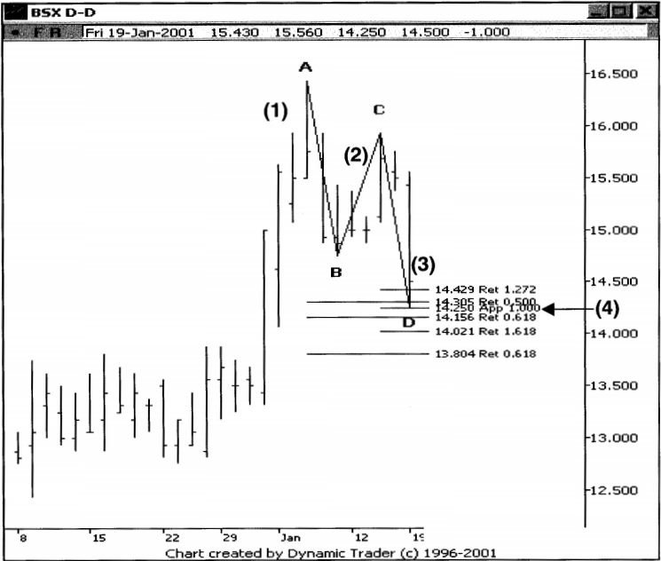 Sử dụng mẫu hình TSP tương đồng vào vị thế Long
