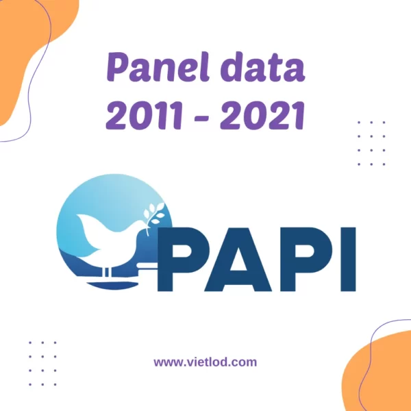 Bộ chỉ số PAPI dạng bảng từ 2011 - 2021