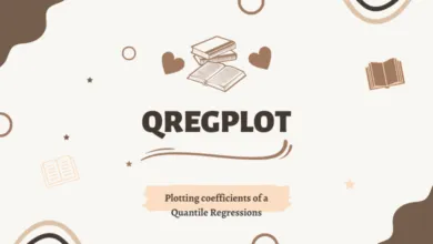 Trực quan hóa kết quả hồi quy phân vị bằng lệnh qregplot trên Stata