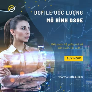 Dofile ước lượng mô hình DSGE