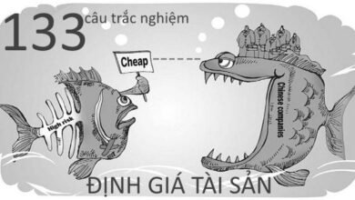 133 câu trắc nghiệm định giá tài sản (có đáp án kèm theo)