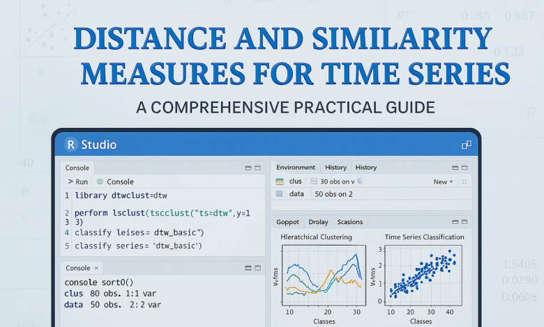 Distance and Similarity Measures for Time Series