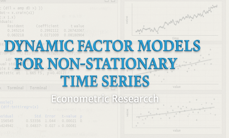 Dynamic Factor Models for Non-Stationary Time Series