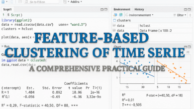 Feature-Based Clustering of Time Series