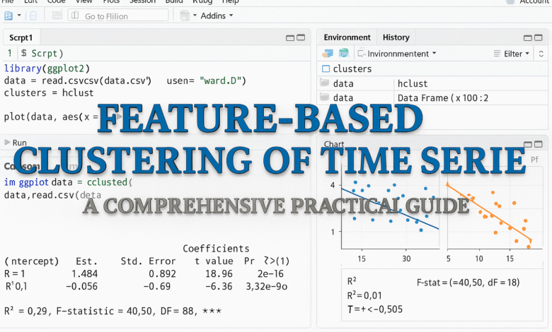 Feature-Based Clustering of Time Series