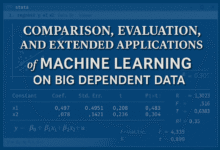 Integrated Practice Comparison Evaluation and Extended Applications of Machine Learning on Big Dependent Data
