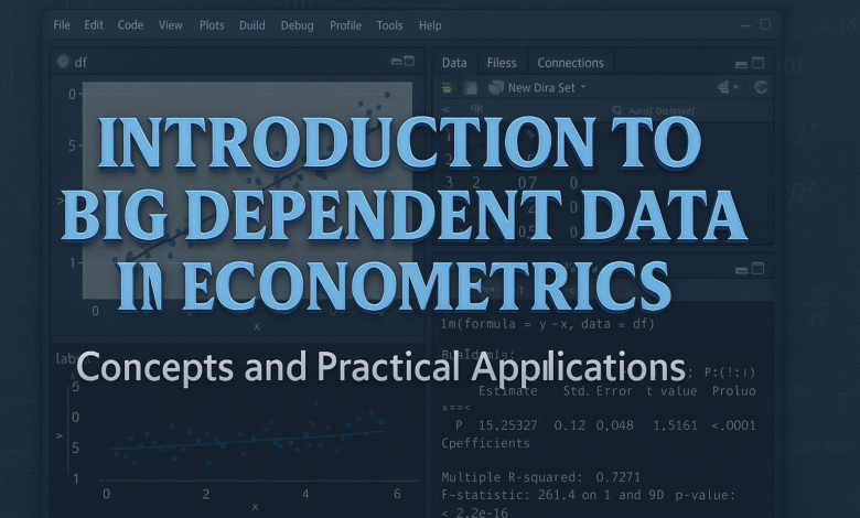 Introduction to Big Dependent Data in Econometrics: Concepts and Practical Applications