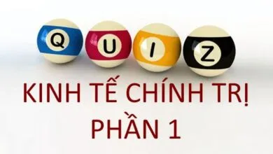 Trắc nghiệm Kinh tế chính trị