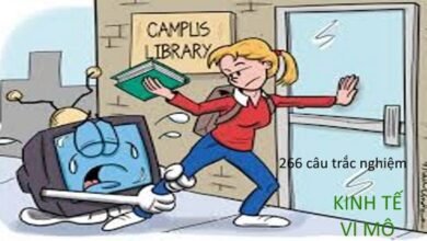 266 câu trắc nghiệm Kinh tế vi mô + đáp án