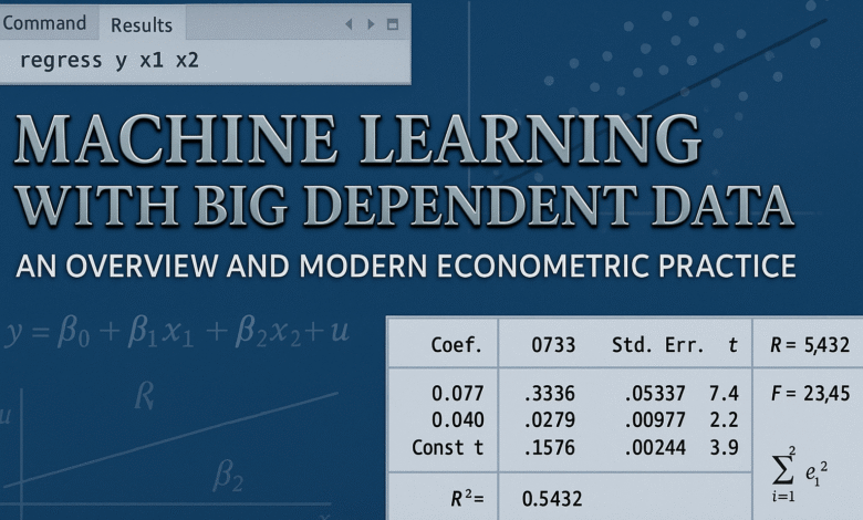 Machine Learning with Big Dependent Data An Overview and Modern Econometric Practice