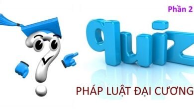 Bộ đề trắc nghiệm Pháp luật đại cương