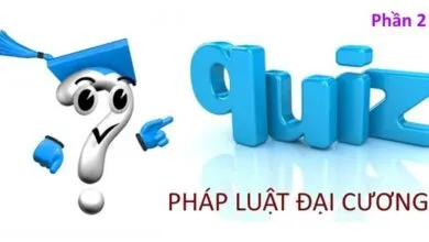 Bộ đề trắc nghiệm Pháp luật đại cương