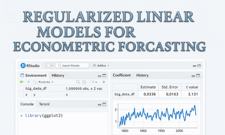 Regularized Linear Models for Econometric Forecasting