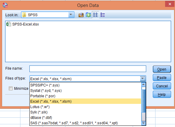 Nhập xuất dữ liệu với SPSS 4 Nhập dữ liệu từ Excel vào SPSS