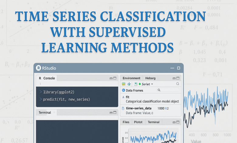 Time Series Classification with Supervised Learning Methods