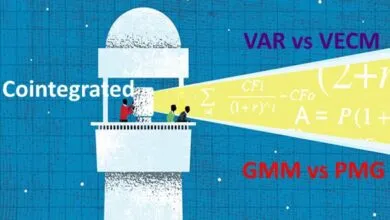 Nếu các biến có mối quan hệ đồng kết hợp thì mô hình VECM được sử dụng thay thế VAR. Trong dữ liệu bảng thì phương pháp PMG sẽ thay thế FEM/REM hoặc GMM