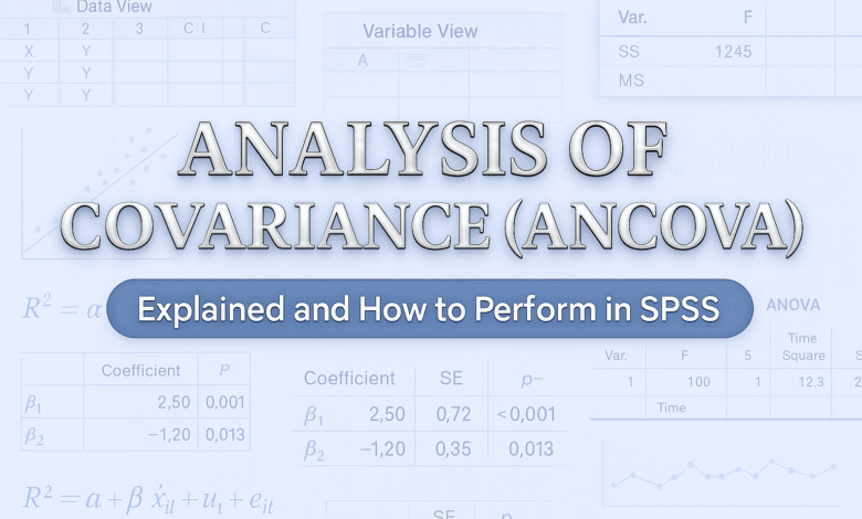 Thực hành phân tích hiệp phương sai - ANCOVA trên SPSS