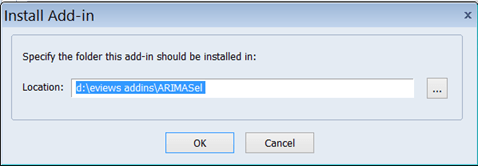 Cài đặt và sử dụng Add-in trong EViews