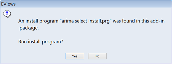 Cài đặt và sử dụng Add-in trong EViews
