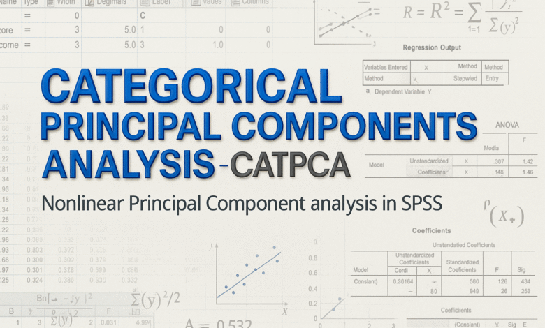 Giới thiệu và hướng dẫn thực hiện phân tích CATPCA trên SPSS