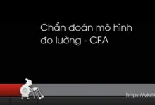 Chẩn đoán mô hình đo lường - CFA
