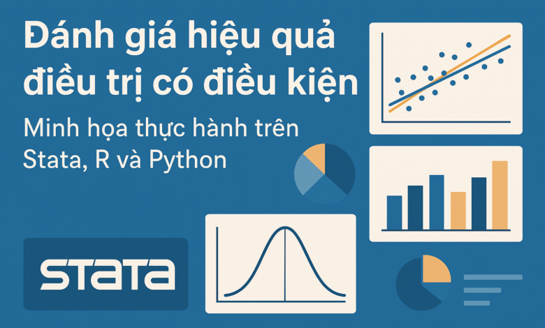 Hướng dẫn đánh giá hiệu quả trung bình có điều kiện CATEs trên Stata 19
