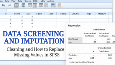 Kiểm tra dữ liệu nhập bằng bảng tần suất Frequencies trong thực hành kinh tế lượng với SPSS