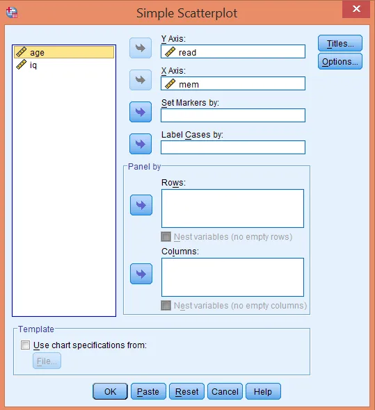Đồ thị phân tán - Scatter plot Đồ thị phân tán - Scatter plot