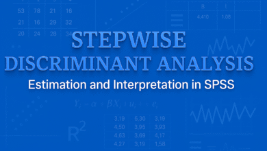 Ước lượng và giải thích kết quả phân tích phân tách Stepwise