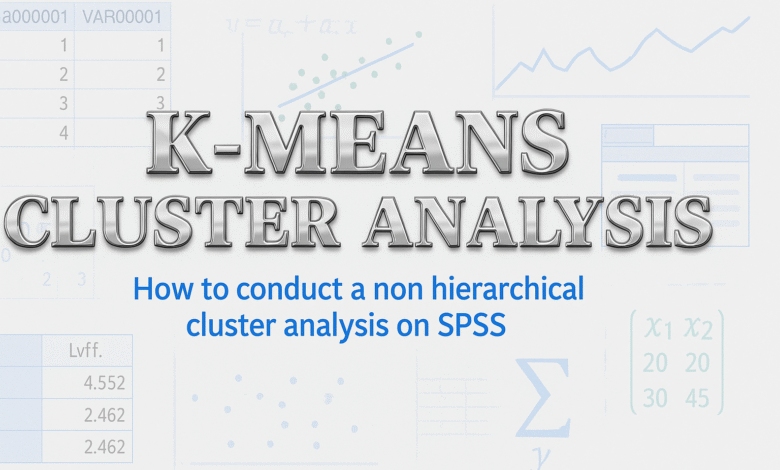 Hướng dẫn thực hành phân tích Cluster không thứ bậc trên SPSS
