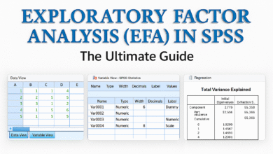 Hướng dẫn thực hành và đọc kết quả phân tích EFA trên SPSS