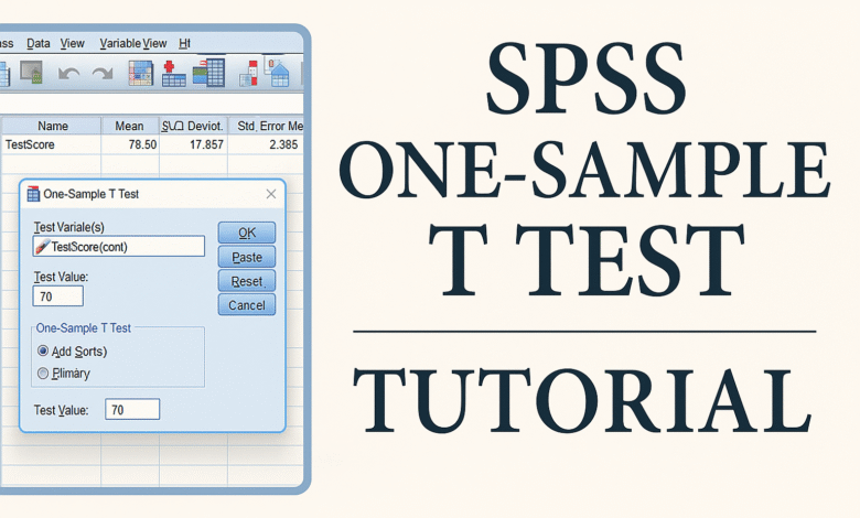 Kiểm định t-test trung bình một mẫu trong thực hành kinh tế lượng với SPSS