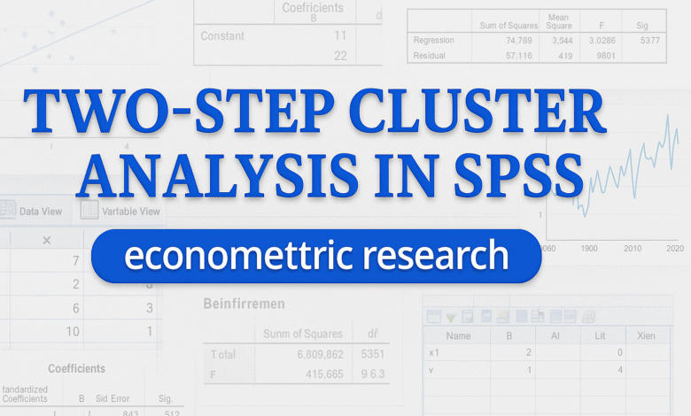 Giới thiệu và minh họa thực hành phân tích Cluster hai bước trên SPSS