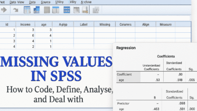 Xử lý giá trị trống (missing values) trong SPSS