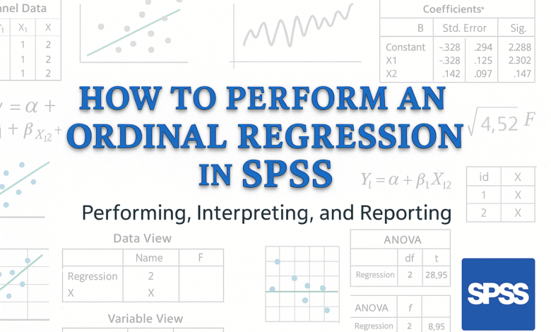 Hướng dẫn thực hiện hồi quy thứ tự trong SPSS