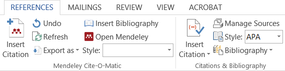 Sử dụng Mendeley trong Word Sử dụng Mendeley trong Word
