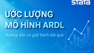 Các bước ước lượng mô hình ARDL