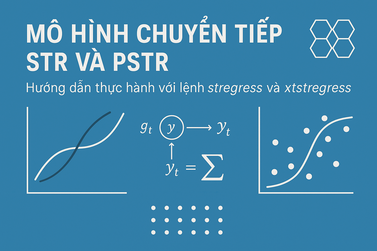 Hướng dẫn ước lượng mô hình chuyển tiếp nhẵn PTR và PSTR trên Stata