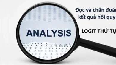 Đọc - chẩn đoán kết quả hồi quy logit thứ tự