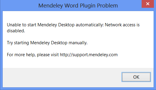 Khắc phục lỗi không tạo trích dẫn được của Mendeley Khắc phục lỗi không tạo trích dẫn được của Mendeley
