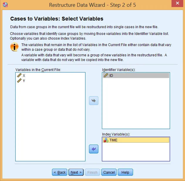 Chuyển bảng dọc thành bảng ngang - Restructure long to wide