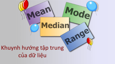 Trung bình - trung vị - điểm giữa - khoảng