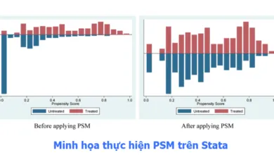Minh họa thực hánh PSM trên Stata