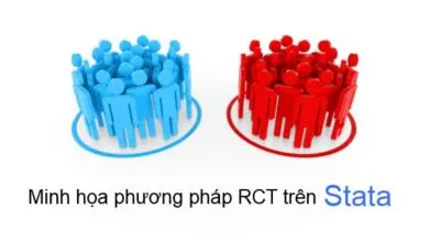 Minh họa thực hành phương pháp RCT trên Stata