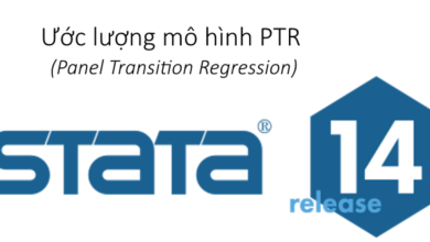 Mô hình hồi quy ngưỡng với dữ liệu bảng PTR của Hansen (1999)