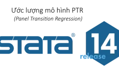 Mô hình hồi quy ngưỡng với dữ liệu bảng PTR của Hansen (1999)