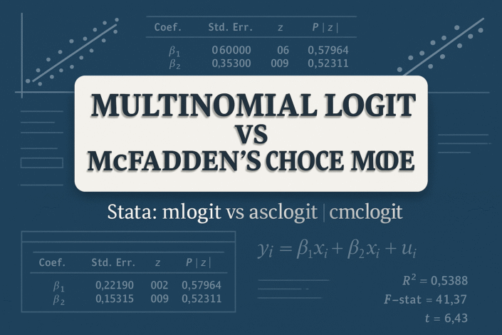 Ước lượng mô hình Multinomial Logit - Vietlod