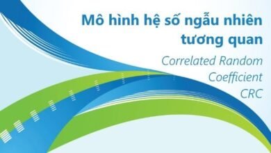 Mô hình CRC hay mô hình hệ số ngẫu nhiên tương quan xét đến tính không đồng nhất của các hệ số ước lượng trong trường hợp hệ số của biến có tương quan với chính nó. Ước lượng mô hình CRC có thể được thực hiện qua câu lệnh randcoef trên Stata.