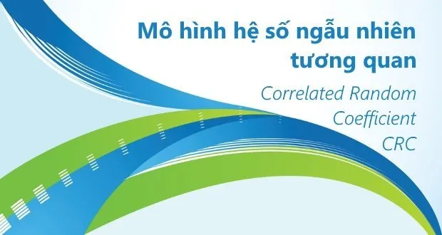 Mô hình CRC hay mô hình hệ số ngẫu nhiên tương quan xét đến tính không đồng nhất của các hệ số ước lượng trong trường hợp hệ số của biến có tương quan với chính nó. Ước lượng mô hình CRC có thể được thực hiện qua câu lệnh randcoef trên Stata.