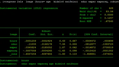 Mô hình hệ phương trình đồng thời SEM